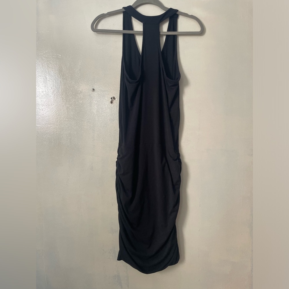 Athleta Rouched athleisure dress size S racer back staple essential - Picture 4 of 6